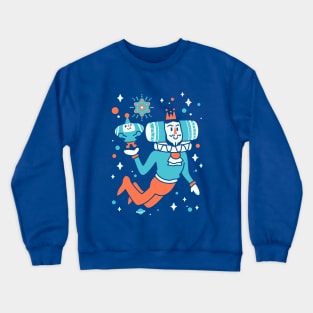 Space Dad Crewneck Sweatshirt